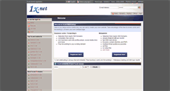Desktop Screenshot of 1x.net