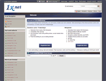 Tablet Screenshot of 1x.net